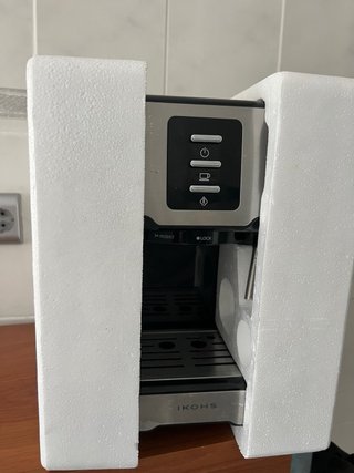 Cafetera IKOHS Plata y Negra