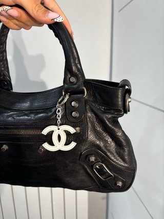 Borsa City Nera 30 cm