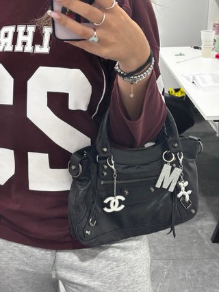 Borsa City Nera 30 cm