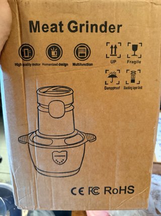 Picadora de carne eléctrica