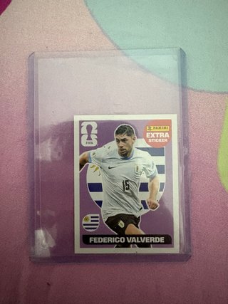 Cromo Extra Fede Valverde Mundial Morado