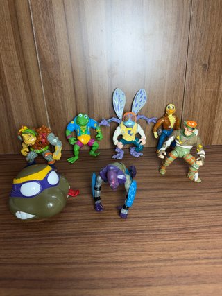 Figuras Tortugas Ninja y Mutantes