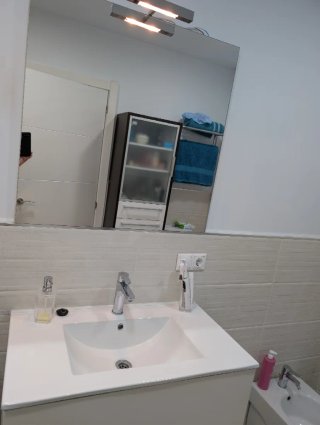 Espejos de baño con apliques de luz