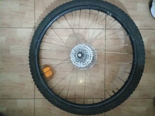 2 Ruedas Bicicleta con Discos