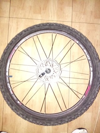 2 Ruedas Bicicleta con Discos