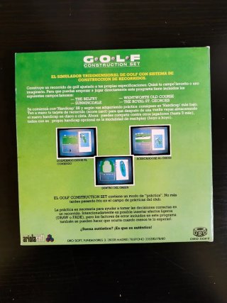 Golf Construction Set Commodore 64