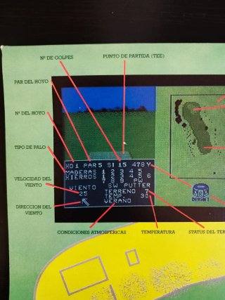Golf Construction Set Commodore 64