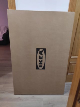 Cabecero IKEA MALM 140cm Blanco para cama de 1,35