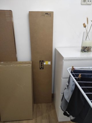 Cabecero IKEA MALM 140cm Blanco para cama de 1,35