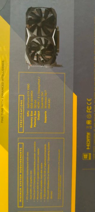 Zotac GTX 1060 6GB AMP! Edition VR Ready