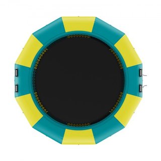Bouncer de Agua Inflable, Trampolín Recreativo de Agua de 13 pies, Plataforma de Salto Portátil con Escalera de 3 Pasos y Bomba de Aire Eléctrica, Rebotador Flotante para Niños y Adultos para Pisc...