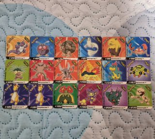 Lote de 18 Staks Pokémon