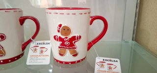 Set 3 Tazze Ceramica Excelsa Gingerbread