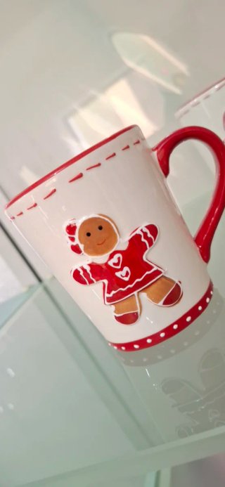 Set 3 Tazze Ceramica Excelsa Gingerbread