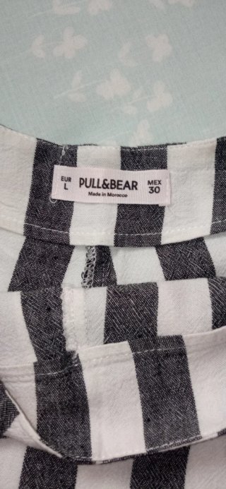 Falda pantalón Pull and Bear rayas