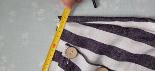 Falda pantalón Pull and Bear rayas