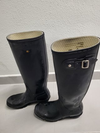 Botas de agua Hunter altas negras