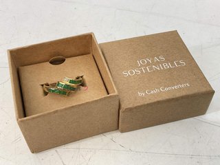 anillo oro 18k