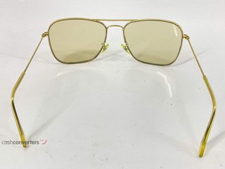 gafas de sol caballero/unisex rayban dorada