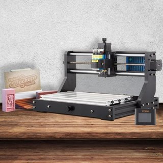 CNC 3018 Pro 500mw 300×180×45mm Máquina CNC Control GRBL Mini Grabador Láser con Controlador Offline Máquina de Grabado Láser de 3 Ejes para Tallado Fresado Plástico Acrílico PVC Madera