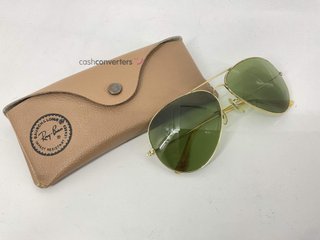 gafas de sol caballero/unisex rayban aviator b&l