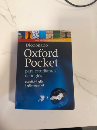 Diccionario ingles oxford poket