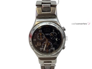 reloj pulsera caballero swatch irony chronograph