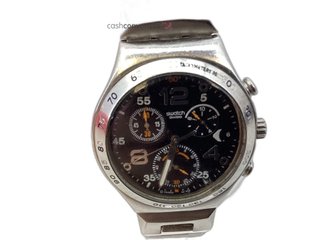 reloj pulsera caballero swatch irony chronograph