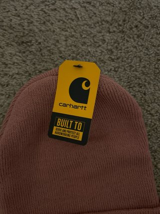 Gorro Carhartt Rosa Invierno