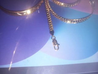 Esclava y cadena 24k