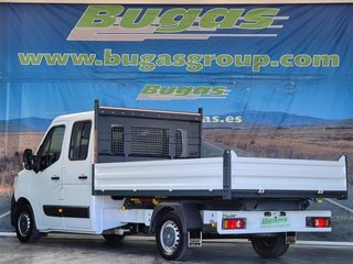 RENAULT MASTER 2.3 DCI 145 CV L3 H2 ABIERTA DOBLE CABINA BASCULAN