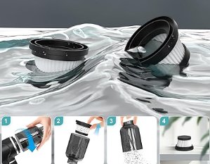 Mini Aspirador y Soplador Inalámbrico 2 en 1
