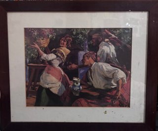 Lámina Sorolla Enmarcada
