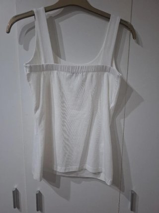 Camiseta tirantes blanca Guitare