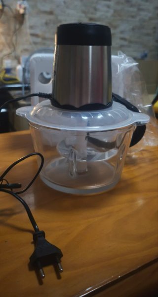 Picadora Eléctrica 300W 2L Cristal