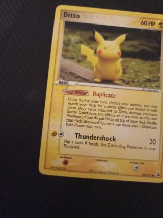 Ditto 63/113 Pokémon Carta Base