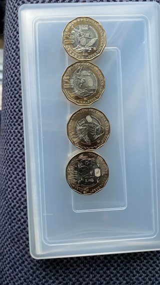 4 Monedas Copa Mundial México 2026