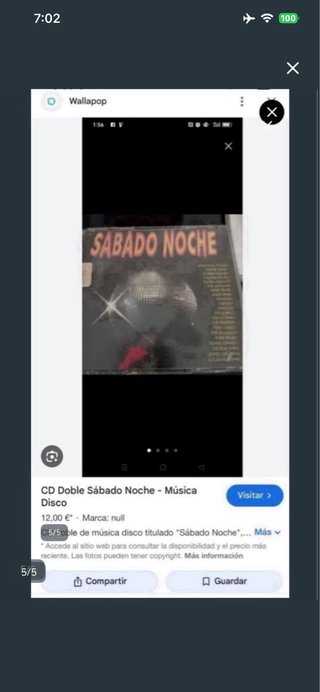 Doble CD Música Disco: Sábado Noche