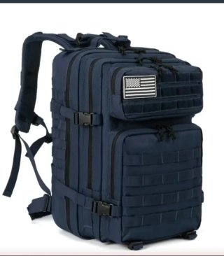 Mochila Táctica CrossFit Hyrox Azul Nueva