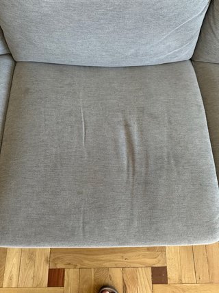 Sofá Ikea Ansgerby 3 plazas gris