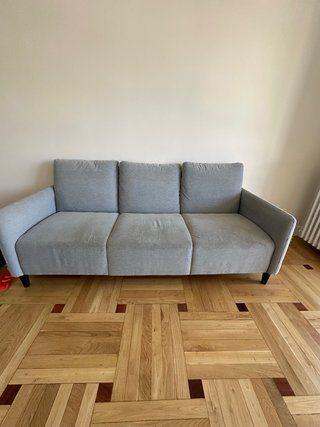 Sofá Ikea Ansgerby 3 plazas gris