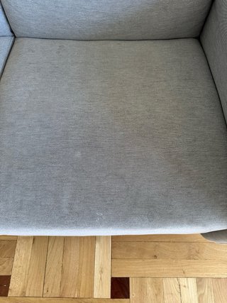 Sofá Ikea Ansgerby 3 plazas gris