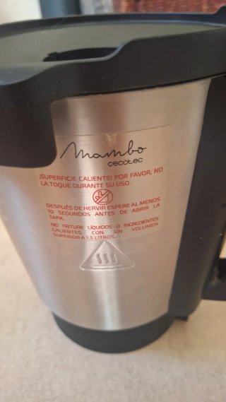 Jarra Cecotec Mambo 10090 con pala amasadora