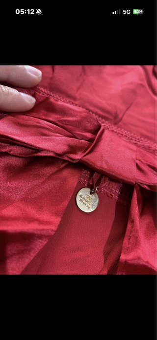 Elisabetta Franchi vestito rosso tg 40