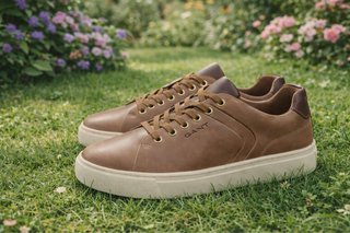 Zapatillas GANT Piel Marrón Hombre