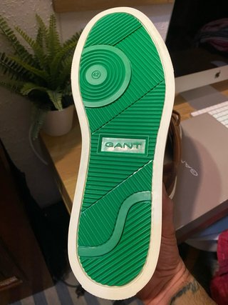 Zapatillas GANT Piel Marrón Hombre
