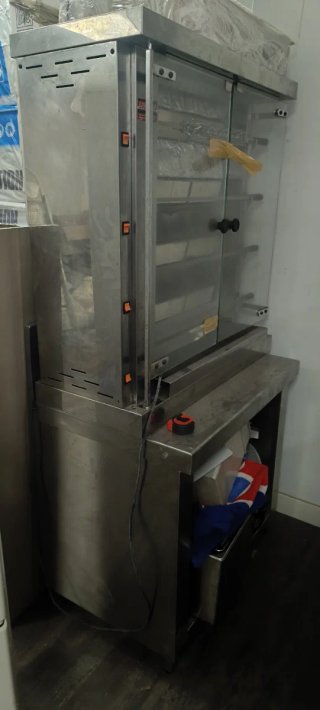 Asador de pollos  Pequeño para 12 y 15 pollos