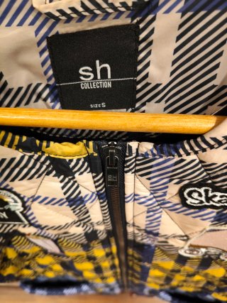 Chaqueta juvenil SH Collection cuadros