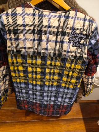 Chaqueta juvenil SH Collection cuadros