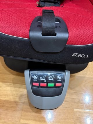 Silla de coche Recaro Zero.1 Roja